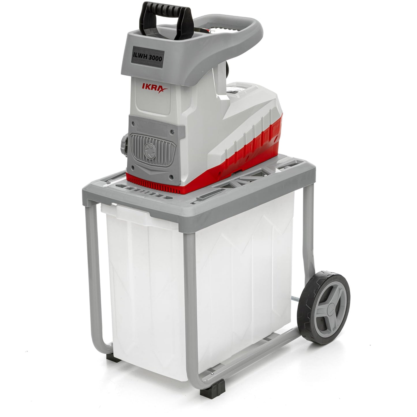 IKRA 81002880 Elektro Gartenhäcksler Walzenhäcksler ILH 3000 A & Güde 58596 Akku Heckenschere HS 18-201-05 (18V, Messer mit Diamantschliff, 180 Grad