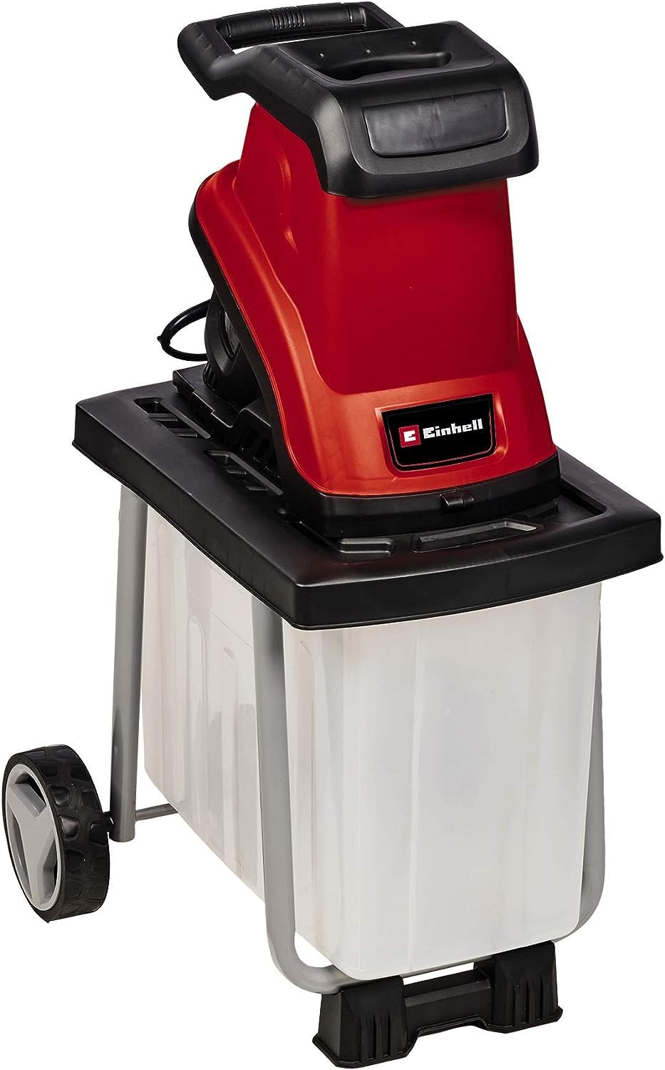 IKRA 81002880 Elektro Gartenhäcksler Walzenhäcksler ILH 3000 A & Güde 58596 Akku Heckenschere HS 18-201-05 (18V, Messer mit Diamantschliff, 180 Grad