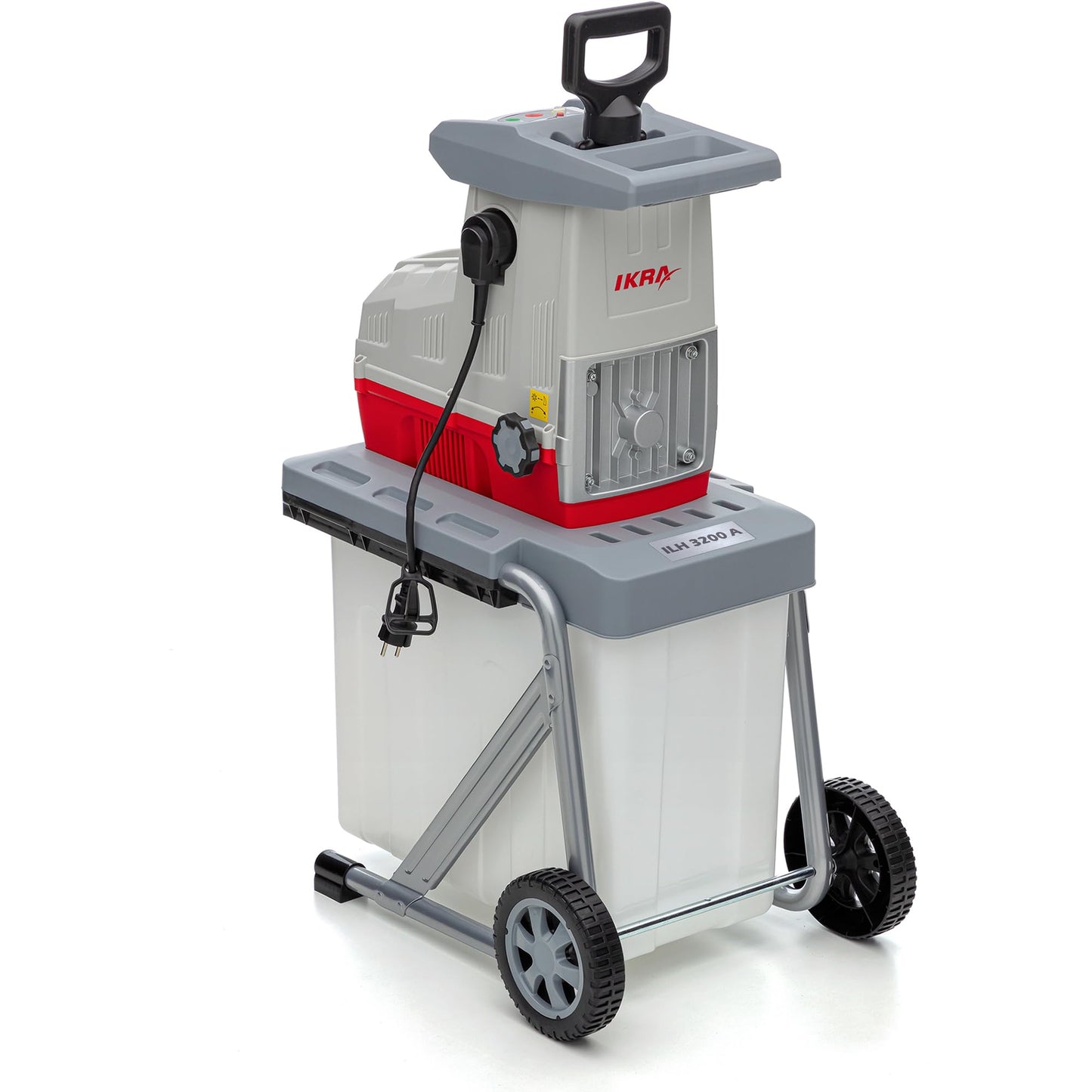 IKRA 81002880 Elektro Gartenhäcksler Walzenhäcksler ILH 3000 A & Güde 58596 Akku Heckenschere HS 18-201-05 (18V, Messer mit Diamantschliff, 180 Grad